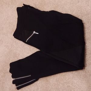 Dex Zip Detail Moto Leggings